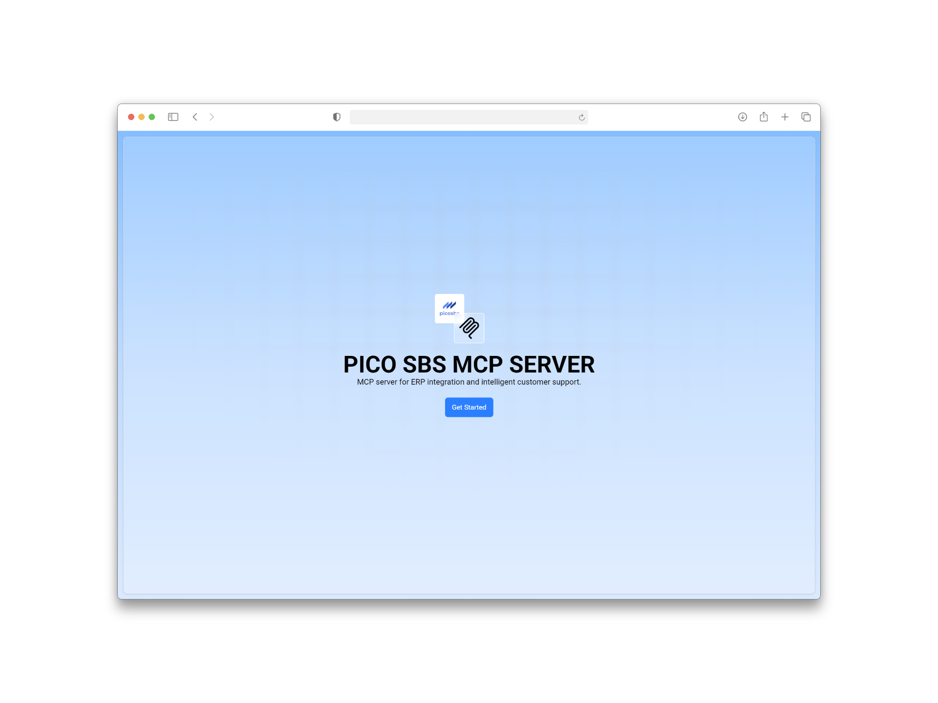 MCP Server For PICO SBS ERP System